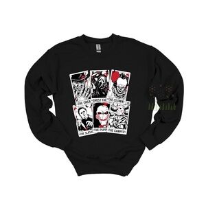 Horror Tarot Cards Sweatshirt